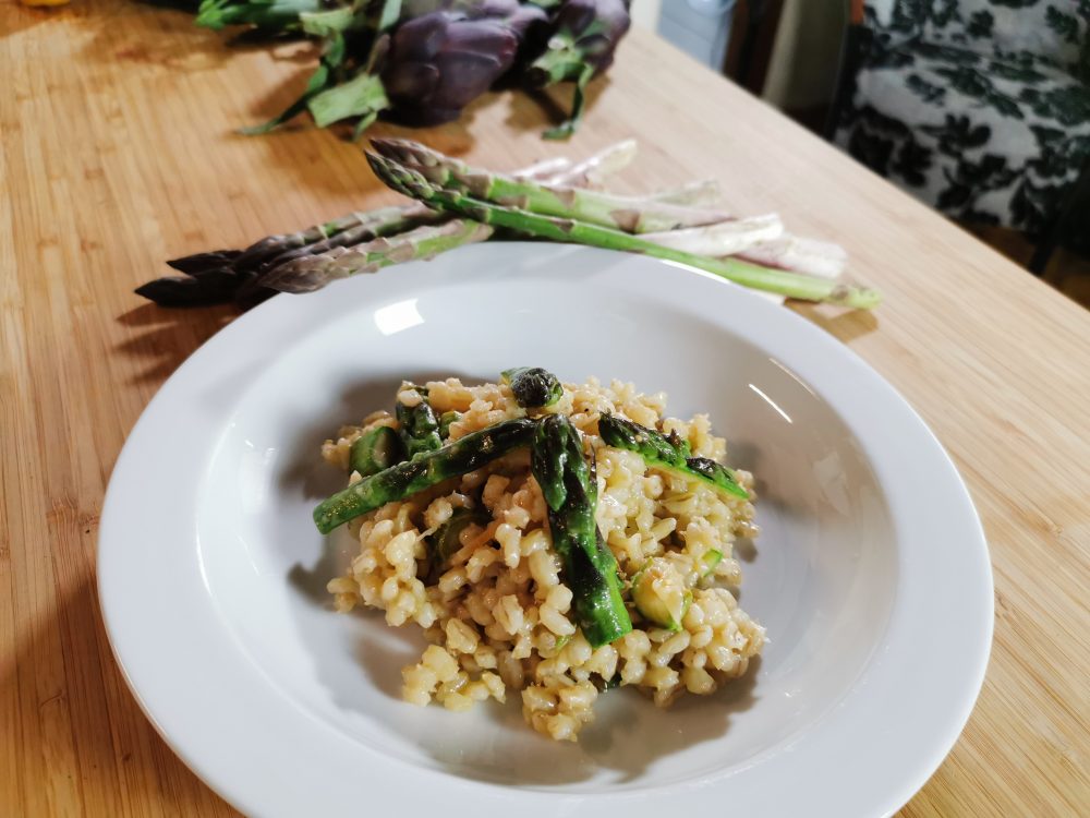 Orzo asparagi