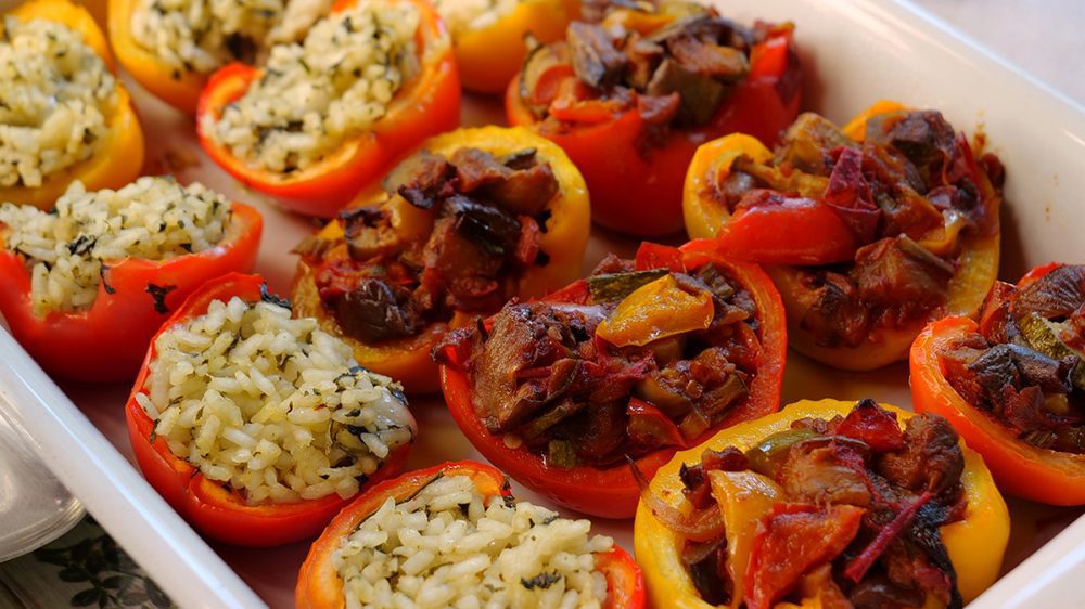 Peperone di Capriglio - cotti e ripieni