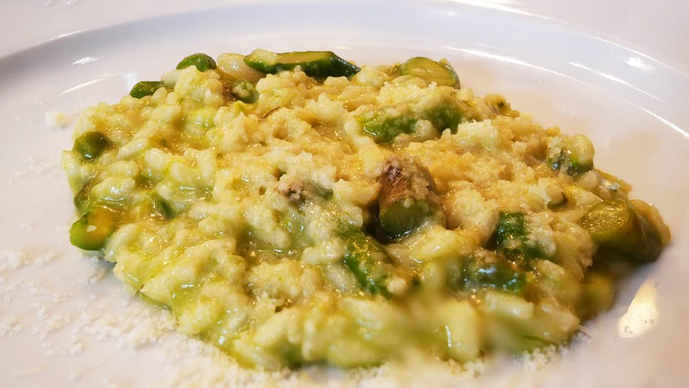 risotto all Erbaluce di Caluso con asparagi