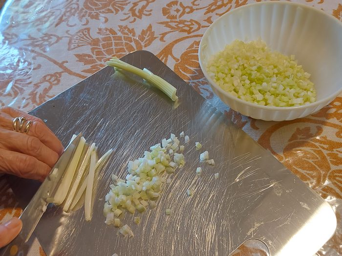 Insalata russa sedano 