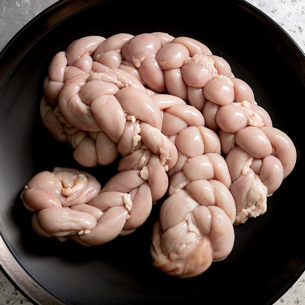 pajata prima della sua lavorazione