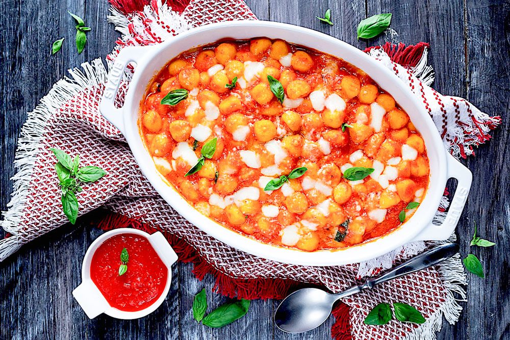 gli gnocchi alla sorrentina