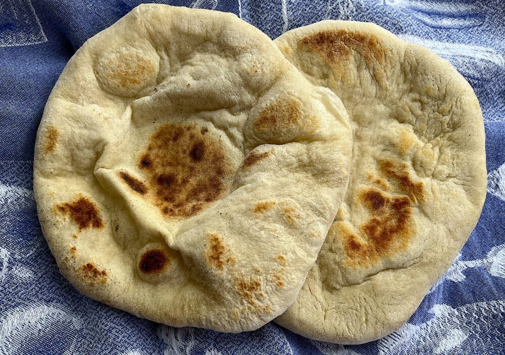 khubz, il famoso pane azzimo