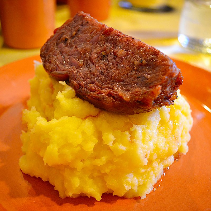  salama puré di zucca