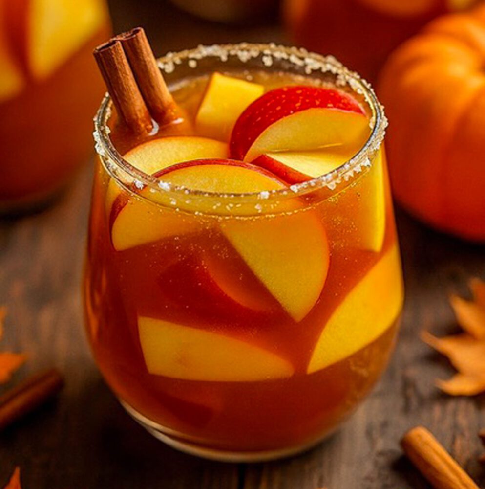 Sangria alle mele, cannella e spezie