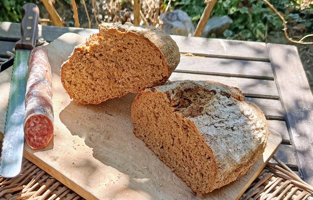 Pane speziato con lievito madre e farina 100% segale