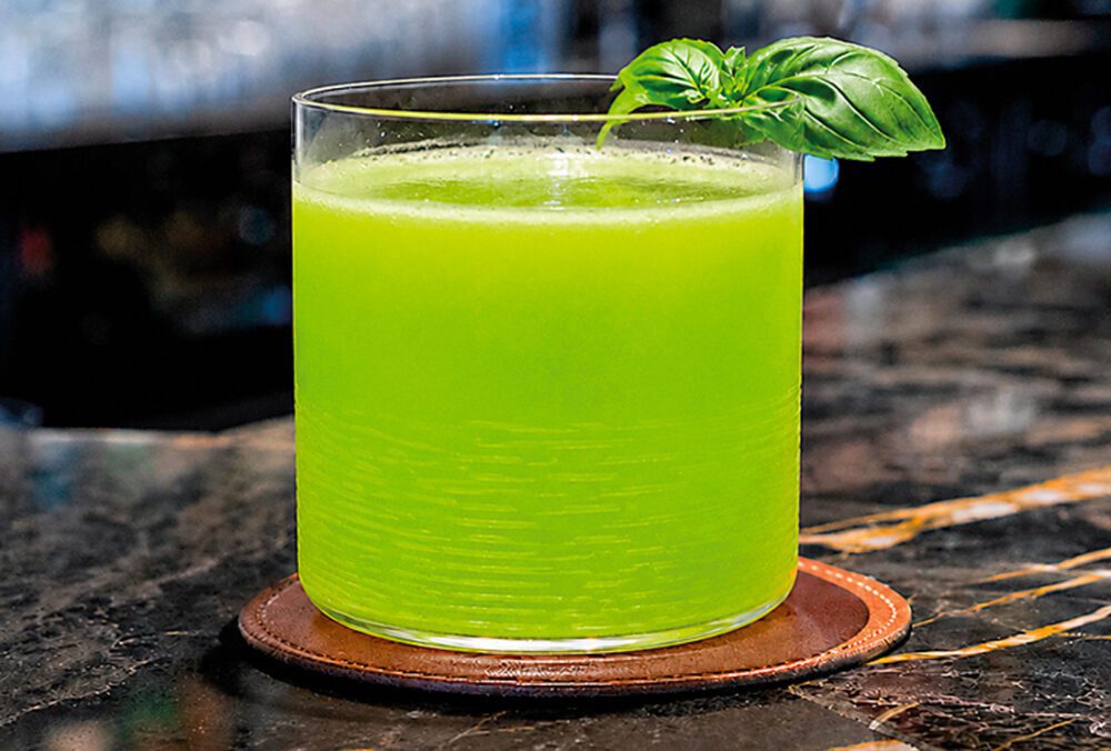 Gin Basil Smash