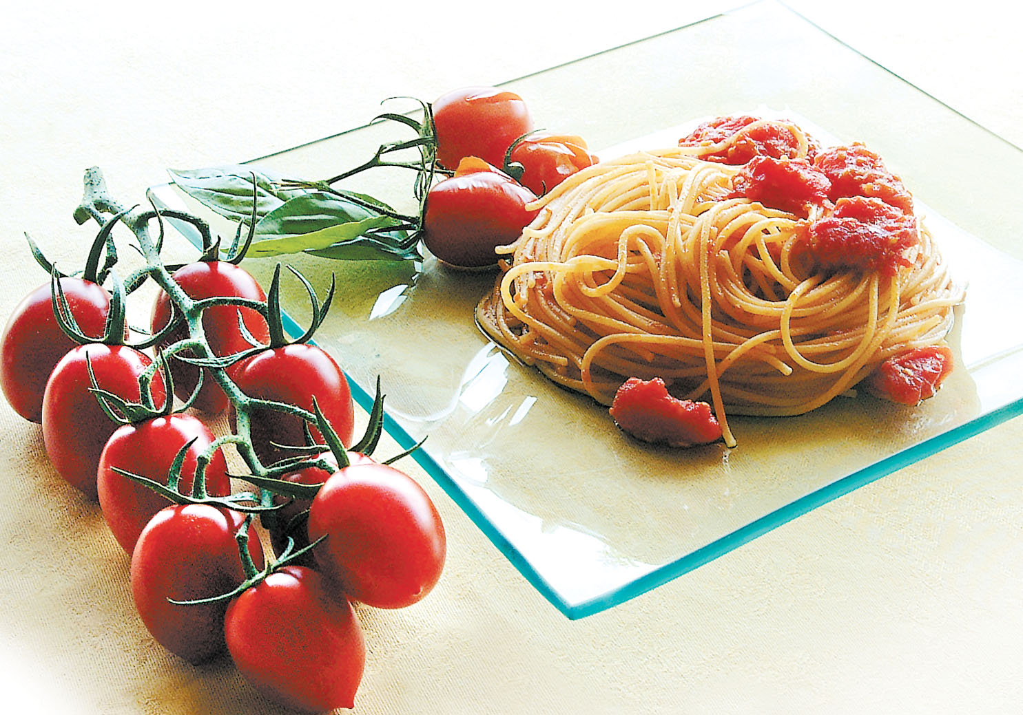 Spaghetti con il pomodoro
