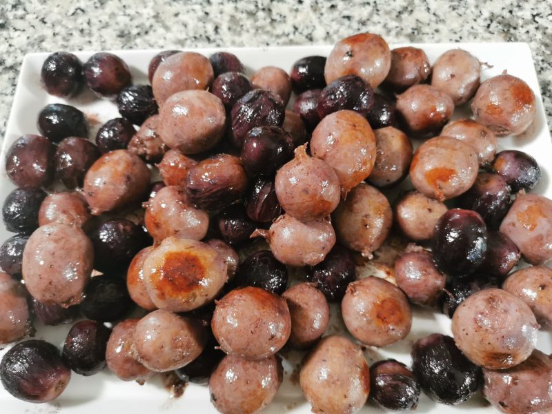 salsiccia uva