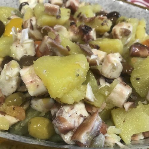 insalata polpo patate e olive