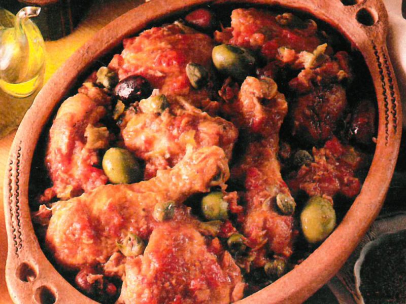 Pollo in salsa