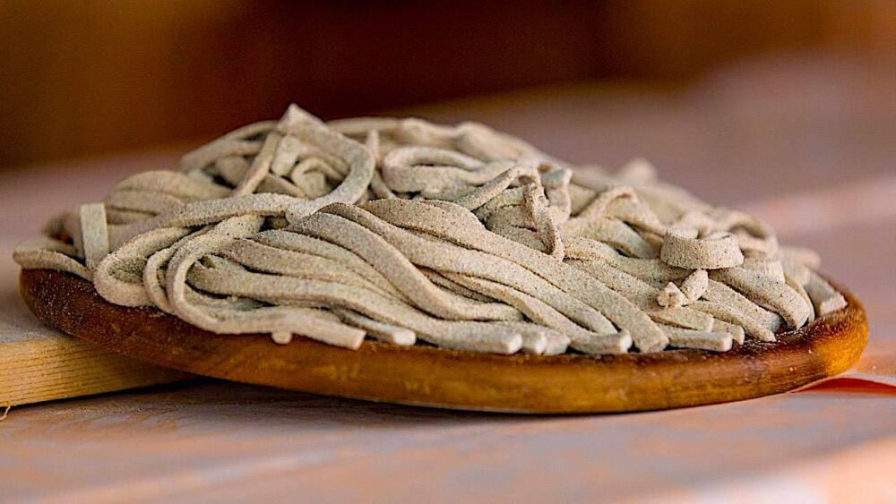 Tagliatelle al 22% di grano saraceno