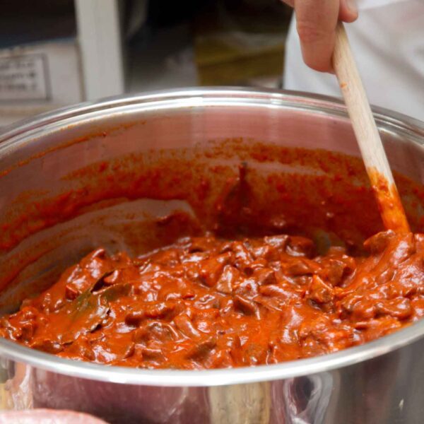 soffritto napoletano di frattaglie di maiale